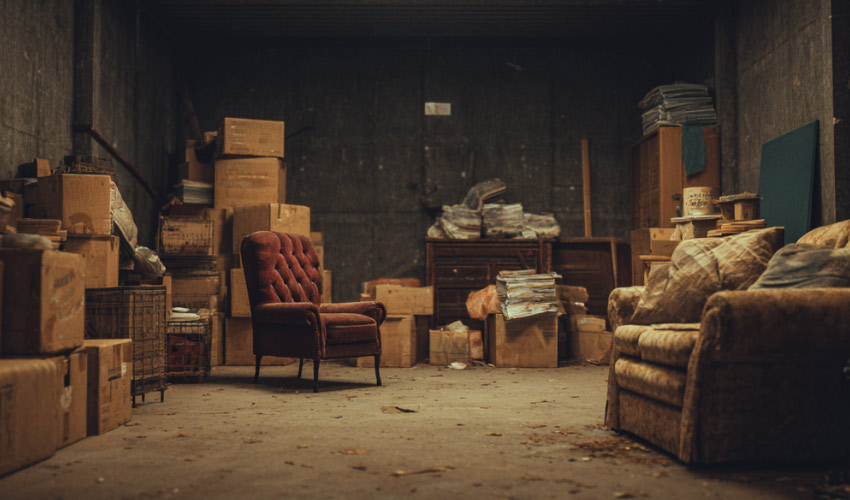 can you leave things in storage you dont want